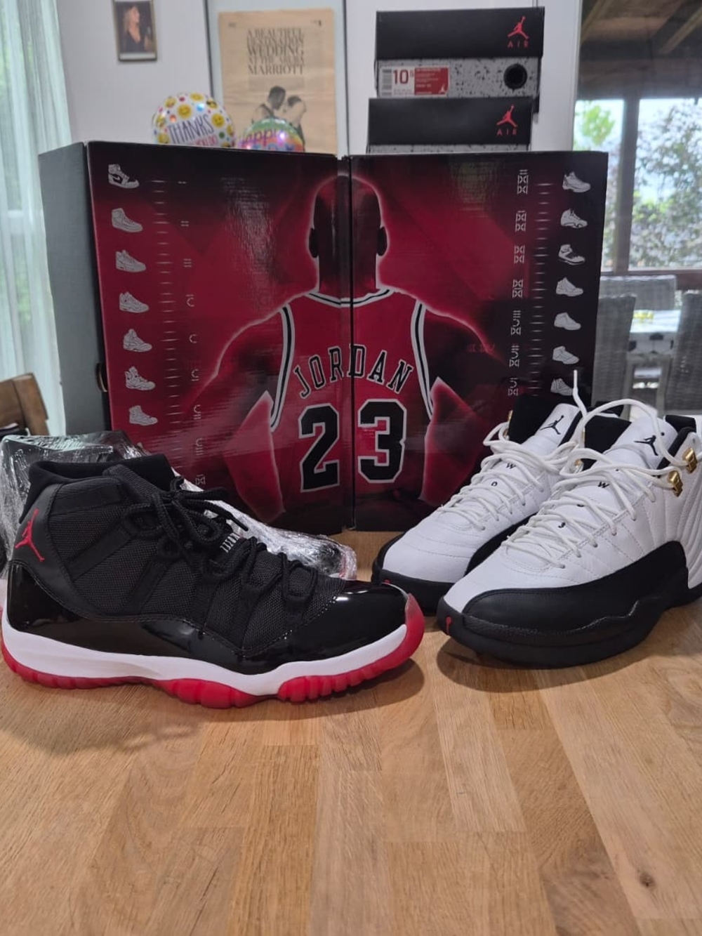 Jordan 12/11 Retro 'Countdown Pack' Mens size 11 NWT